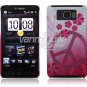 PINK PEACE 1-PC CASE COVER for TMOBILE HTC HD2 NR
