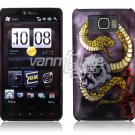 SNAKE SKULL DESIGN 1-PC CASE COVER for TMOBILE HTC HD2 NR