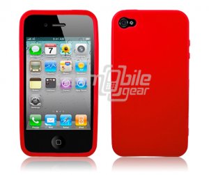 DARK RED HARD CASE for APPLE IPHONE 4 OS