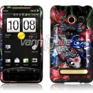 KOI FISH DESIGN FACE PLATE CASE for SPRINT HTC EVO 4G