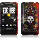 LION SKULL DESIGN FACE PLATE CASE for SPRINT HTC EVO 4G