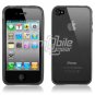 GRAY SMOKE SEE THRU RUBBER SKIN CASE for IPHONE 4 4TH GEN 4OS