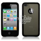 BLACK SMOKE BUMPER CASE for IPHONE 4 4OS