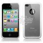 WHITE CLEAR BUMPER CASE for IPHONE 4 4OS