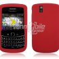 RED SOFT SILICONE SKIN CASE for BLACKBERRY BOLD 9650 BB