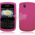 PINK SOFT SILICONE SKIN CASE for BLACKBERRY BOLD 9650 BB
