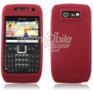 RED GRIP SOFT SILICONE RUBBER GEL SKIN 4 NOKIA E71 71X