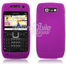 PURPLE/MAGENTA GRIP SOFT SILICONE RUBBER GEL SKIN 4 NOKIA E71 71X