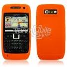 ORANGE GRIP SOFT SILICONE RUBBER GEL SKIN 4 NOKIA E71 71X