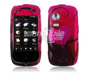 RED/PINK HEARTS DESIGN CASE COVER 4 SAMSUNG INSTINCT HD S50