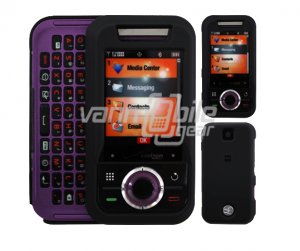 BLACK HARD SKIN CASE COVER 4 MOTOROLA RIVAL PHONE A455