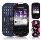 PINK/BLACK BUTTERFLY DESIGN HARD SKIN CASE COVER for SAMSUNG SEEK NR