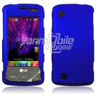 Dark Blue HARD 2-PC CASE COVER for LG CHOCOLATE TOUCH