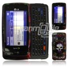 LION SKULL SNAKE FACE PLATE CASE for LG RUMOR TOUCH NEW