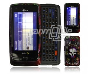 LION SKULL SNAKE FACE PLATE CASE for LG RUMOR TOUCH NEW