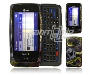 SERPENT SKULL CASE for LG RUMOR TOUCH SP