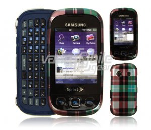 TUR BLUE DESIGN HARD 2-PC CASE COVER for SAMSUNG SEEK