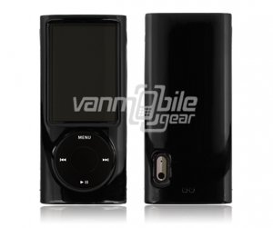 BLACK HARD 2-PC ACCESSORY CASE for IPOD NANO 5 5TH GEN