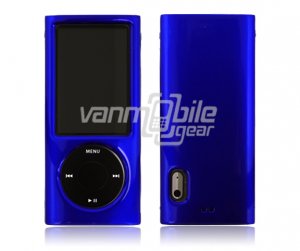 BLUE HARD 2-PC ACCESSORY CASE for IPOD NANO 5 5TH GEN