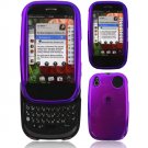 Hard Plastic Glossy Smooth Shield Cover Case for Palm Pre - Purple