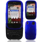 Hard Plastic Glossy Smooth Shield Cover Case for Palm Pre - Blue