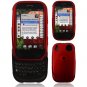 Hard Plastic Glossy Smooth Shield Cover Case for Palm Pre - Dark Red