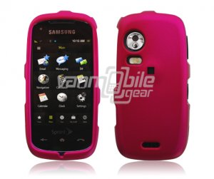 Rose Pink HARD 2-PC SNAP ON CASE for SAMSUNG INSTINCT HD NEW