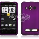 Purple 1-PC HARD PLASTIC ACCESSORY for HTC EVO PHONE