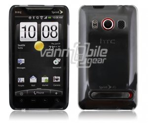 Clear 1-PC HARD PLASTIC ACCESSORY for HTC EVO PHONE