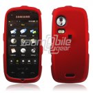RED HARD 2-PC SNAP ON CASE for SAMSUNG INSTINCT HD NEW