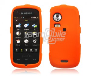 Orange HARD 2-PC SNAP ON CASE for SAMSUNG INSTINCT HD NEW