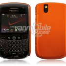 Hard Plastic Rubber Feel Cover Case for BlackBerry Tour 9600/9630 - Orange