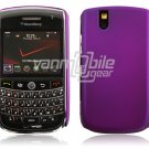 Hard Plastic Rubber Feel Cover Case for BlackBerry Tour 9600/9630 - Purple