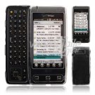 CLEAR HARD 2-PC SNAP ON CASE COVER for LG FATHOM PHONE