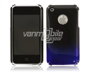 BLUE BLACK 1-PC ACCESSORY for iPHONE 3GS