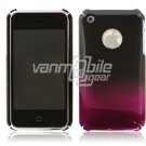 Dark Pink BLACK 1-PC ACCESSORY for iPHONE 3GS