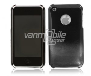SILVER BLACK 1-PC ACCESSORY for iPHONE 3GS