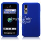 BLUE GEL JELLY SKIN CASE COVER 4 SAMSUNG BEHOLD T919