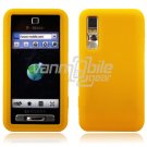 YELLOW GEL JELLY SKIN CASE COVER 4 SAMSUNG BEHOLD T919