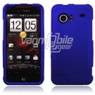 BLUE HARD FACE PLATE CASE for HTC INCREDIBLE PHONE