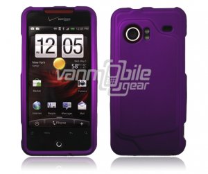 PURPLE HARD FACE PLATE CASE for HTC INCREDIBLE PHONE