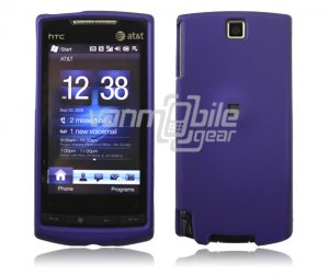 BLUE FACE PLATE CASE COVER for AT&T HTC PURE PHONE ATT