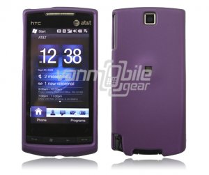 PURPLE FACE PLATE CASE COVER for AT&T HTC PURE PHONE ATT