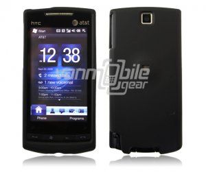 BLACK FACE PLATE CASE COVER for AT&T HTC PURE PHONE ATT