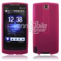 PINK SILICONE SKIN CASE COVER 4 HTC PURE PHONE ATT