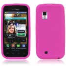 PINK SILICONE SKIN CASE for SAMSUNG FASCINATE