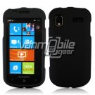 BLACK HARD RUBBERIZED CASE for SAMSUNG FOCUS i917