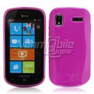 SOLID PINK GLOSSY TPU CASE for SAMSUNG FOCUS i917