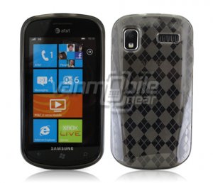 SMOKED ARGYLE DESIGN TPU CASE for SAMSUNG FOCUS i917