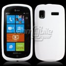 WHITE SOFT SILICONE SKIN CASE for SAMSUNG FOCUS i917